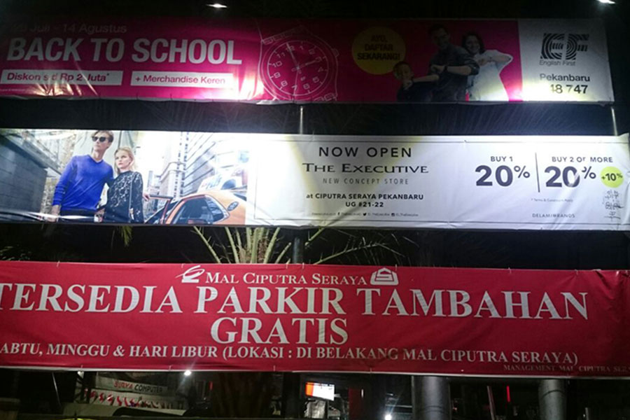 cetak spanduk promosi executive di pekanbaru